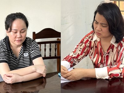 Tạm giữ khẩn cấp 2 người phụ nữ chiếm đoạt hơn 100 tỉ đồng để “đáo hạn” ngân hàng