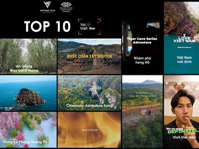 10 clip xuất sắc vào vòng chung khảo cuộc thi trực tuyến “Tôi yêu Việt Nam"