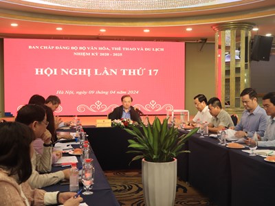 Đảng bộ Bộ VHTTDL: Nâng cao chất lượng hiệu quả công tác xây dựng Đảng