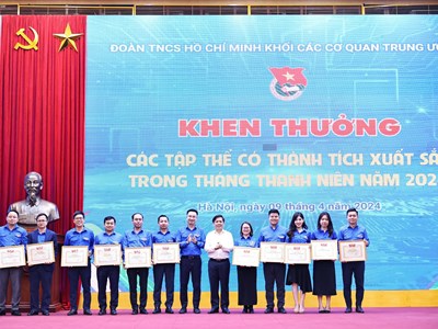 Tuổi trẻ Bộ VHTTDL đạt nhiều thành tích nổi bật trong triển khai công tác đoàn Tháng Thanh niên 2024