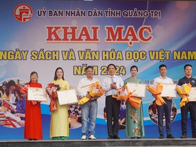 Khai mạc Ngày Sách và Văn hóa đọc năm 2024 tại Quảng Trị