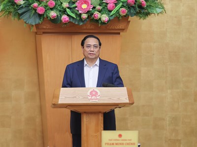 Thủ tướng chủ trì phiên họp Chính phủ chuyên đề xây dựng pháp luật tháng 4