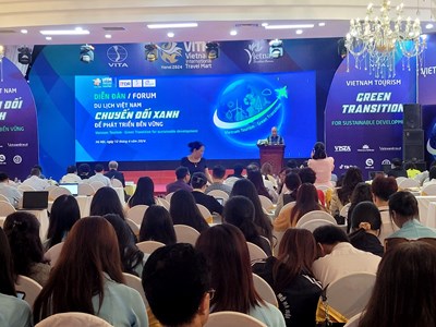 Diễn đàn du lịch Việt Nam: Chuyển đổi xanh để phát triển bền vững