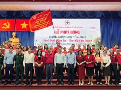 TP.HCM phát động Tháng nhân đạo năm 2024