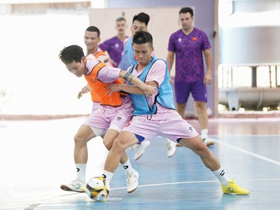 Tuyển Futsal Việt Nam rút danh sách 14 cầu thủ dự vòng loại World Cup