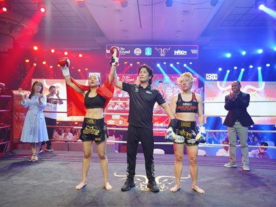 2 võ sĩ Kickboxing Việt Nam thắng áp đảo tại MAXFC 26