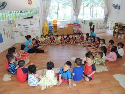 Thiếu kỹ năng sư phạm như...giáo viên mầm non