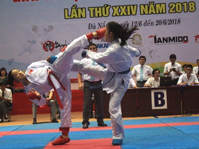 Giải vô địch trẻ karate quốc gia lần thứ XXIV năm 2018