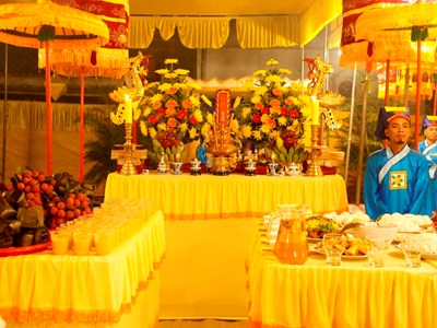 Lần đầu tiên tổ chức lễ tế Đàn  Âm Hồn theo nghi thức cung đình