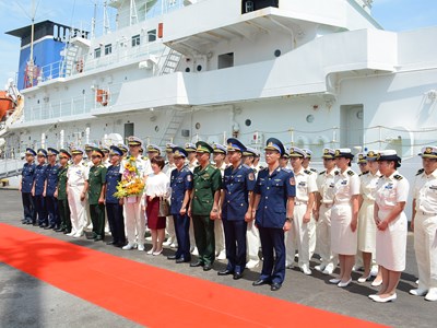 Tàu Lực lượng Bảo vệ bờ biển Nhật bản thăm Đà Nẵng