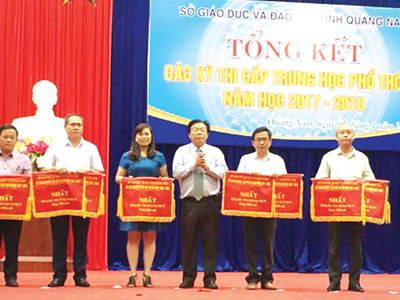 Quảng Nam: Văn hóa chất lượng là nền móng phát triển giáo dục