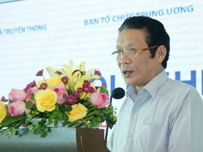 Tập huấn nghiệp vụ công tác xây dựng Đảng cho lãnh đạo, phóng viên, biên tập viên các cơ quan báo chí - Anh 1