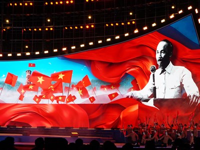 Nhiều cảm xúc tại đêm nghệ thuật khai mạc Lễ hội Vì Hòa bình