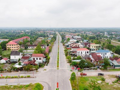 Công nhận khu vực dự kiến thành lập thị xã Phong Điền đạt tiêu chí đô thị loại IV