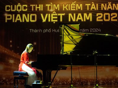 Trao hơn 50 giải thưởng tại Cuộc thi tìm kiếm tài năng Piano Việt Nam 2024
