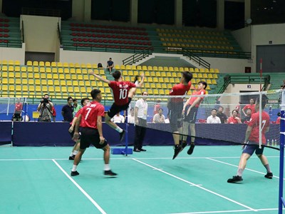 Gần 240 vận động viên tranh tài tại Giải Vô địch Đá cầu châu Á năm 2024