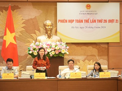 Ủy ban Pháp luật Quốc hội thẩm tra đề án thành lập Thành phố Huế trực thuộc Trung ương