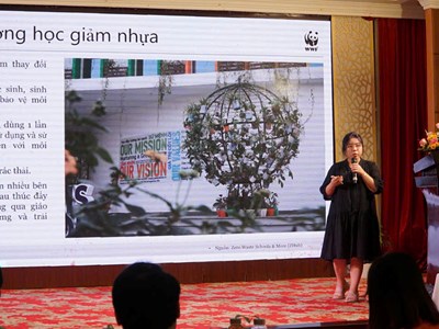 Lan tỏa mô hình Trường học giảm nhựa tại Huế