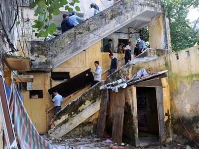 Di dời 6 hộ dân cuối cùng ở chung cư cũ nát tại Huế