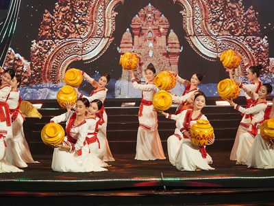 Tổng duyệt chương trình khai mạc Ngày hội Văn hóa các dân tộc Việt Nam