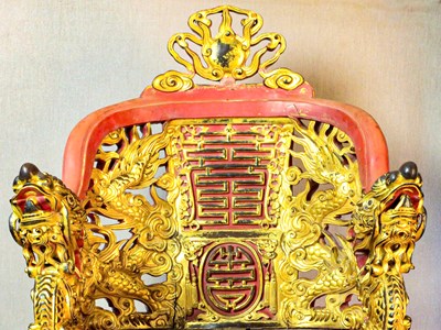 Bảo vật quốc gia Ngai hoàng đế Duy Tân có gì đặc biệt?