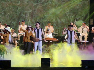 Khai mạc Hội diễn nghệ thuật quần chúng Công an Nhân dân khu vực 3