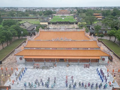 Điện Thái Hòa là di sản văn hóa đầu tiên ở Việt Nam đạt tiêu chuẩn Công trình xanh LOTUS