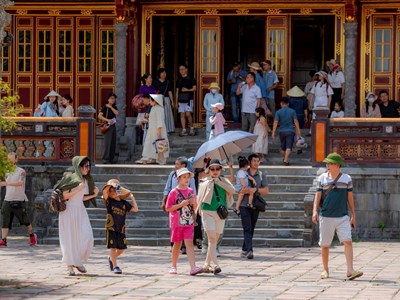 Huế đón 351.000 du khách trong kỳ nghỉ lễ