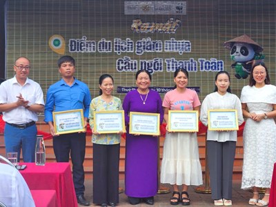 Lan tỏa du lịch giảm nhựa tại điểm đến Cầu ngói Thanh Toàn