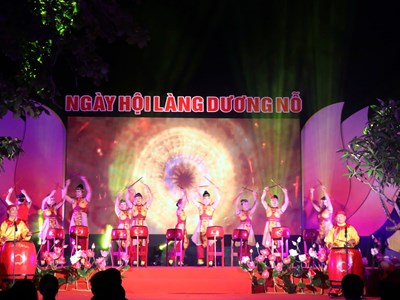 Khai mạc Ngày hội làng Dương Nỗ