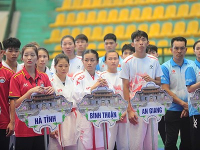 Gần 500 vận động viên tranh tài Giải vô địch Karate quốc gia 2025