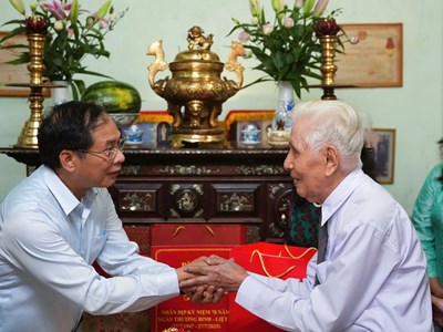 Phó Thủ tướng Bùi Thanh Sơn dâng hương tưởng niệm Đại tướng Lê Đức Anh 