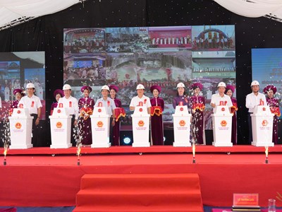 Huế: Khởi công 4 khu hạ tầng kỹ thuật phục vụ dự án Đường sắt tốc độ cao