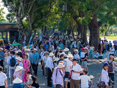 Lượng khách đến Huế dịp lễ Quốc khánh dự kiến tăng hơn 50% so với cùng kỳ