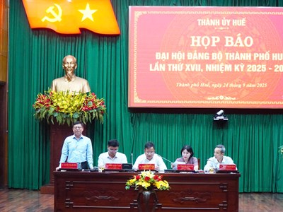 3 nhóm giải pháp đột phá để phát triển TP.Huế trong nhiệm kỳ mới