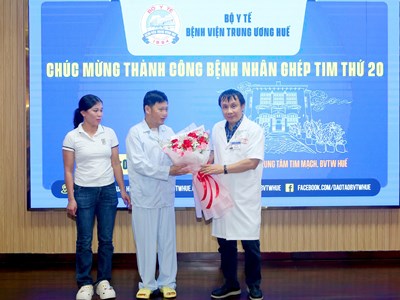 Người đàn ông suy tim giai đoạn cuối ở Huế được cứu sống nhờ ca ghép tim xuyên Việt