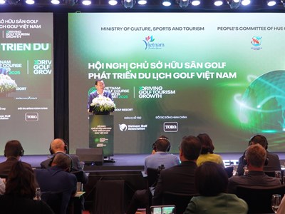 Đẩy mạnh phát triển du lịch golf bền vững 
