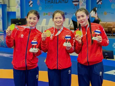 Chuyện đời thường về 3 cô gái “vàng” của Vật tự do Việt Nam