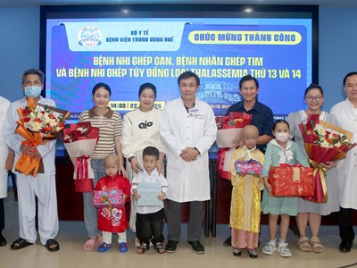 Niềm vui cuối năm từ các ca ghép tủy, ghép tạng xuyên Việt thành công