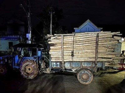 Va chạm với xe máy cày, 2 chị em ruột tử vong thương tâm