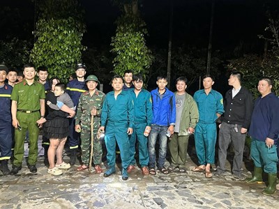 Huế: Tìm thấy cháu trai 5 tuổi bị lạc sau đồi