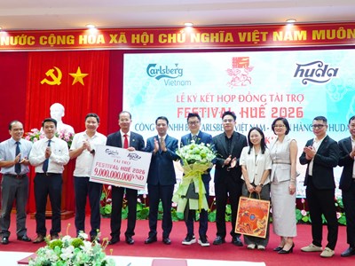 Festival Huế 2026 được tài trợ thêm 9 tỉ đồng