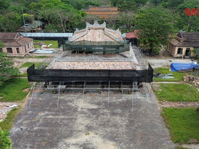 Hạ giải để tu bổ di tích trường học dưới triều Nguyễn