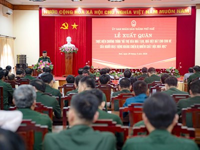 Huế xóa nhà tạm cho 83 gia đình chính sách bị ảnh hưởng chất độc hóa học