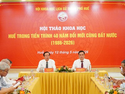 Văn hóa Cố đô là nguồn lực nội sinh quan trọng cho sự phát triển của Huế