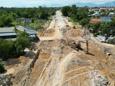 Dự án đường nghìn tỉ đi sân bay chậm tiến độ, chủ đầu tư chấm dứt hợp đồng với nhà thầu
