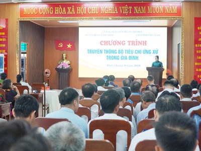 Huế lan tỏa Bộ tiêu chí ứng xử trong gia đình đến cộng đồng