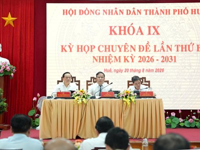 TP. Huế hợp nhất Sở VHTT và Sở Du lịch, còn 13 cơ quan thuộc UBND thành phố
