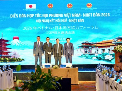 Huế tìm kiếm cơ hội hợp tác sâu rộng với các đối tác Nhật Bản