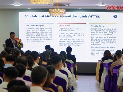 Thúc đẩy đổi mới sáng tạo, nâng cao hiệu quả quản lý ngành Văn hóa